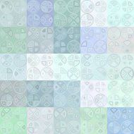 Seamless cross pattern in various color For banknote money design N10
