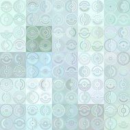 Seamless cross pattern in various color For banknote money design N14