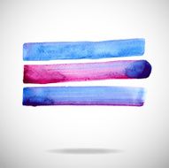 watercolor bubble isolated on white background N17