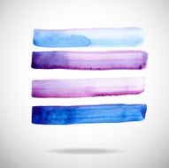 watercolor bubble isolated on white background N18