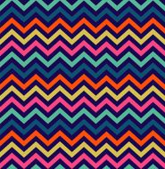 Colorful zigzag seamless pattern