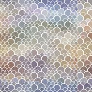 Seamless pattern with abstract scale texture N2