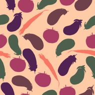 Vegetable seamless pattern N2