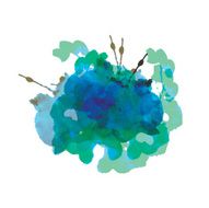 watercolor flower N2