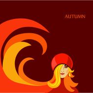 autumn girl N11