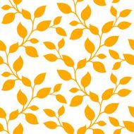 Yellow floral pattern