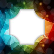 Polygonal background N13