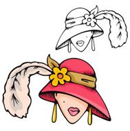 Fashion Woman Vector Illustration Series N87