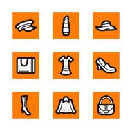 Clothing and Accessories Icons Series