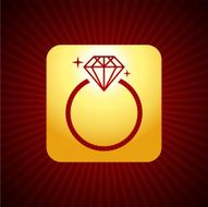 Diamond Ring Symbol