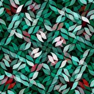 abstract colorful transparency floral pattern background