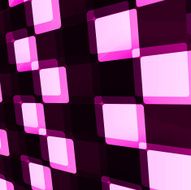 abstract purple check technology pattern background