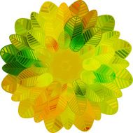 abstract colorful floral pattern for design
