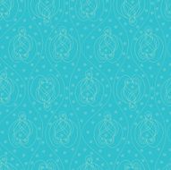 blue paisley N2