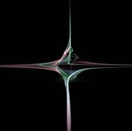 Digital Fractal on Black N2003