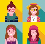 Hipster girls N2
