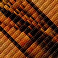 abstract yellow with black rhombus pattern background