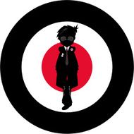 Mod Boy in Silhouette N3