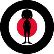 Mod Girl in Silhouette