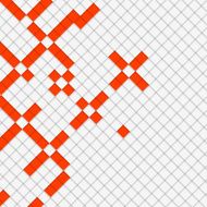 abstract red check pattern background for design