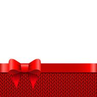 Knitted background with space for text Christmas card