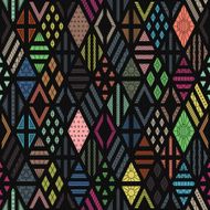 Geometric seamless pattern N102