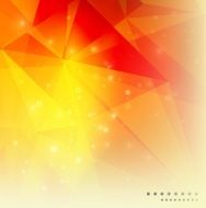 Vector Abstract Polygon Bright Background illustration