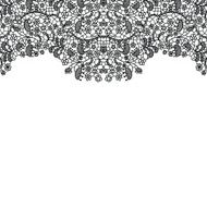 Lacy wedding invitation card N14