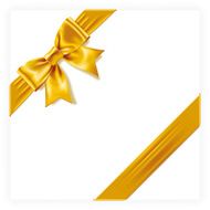 Yellow Gift Bow N2