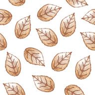 Leaves seamless pattern N7