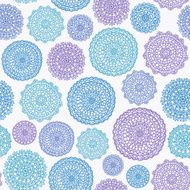 Christmas seamless pattern lacy snowflakes N2