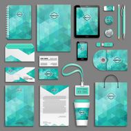 Corporate identity template set N80