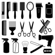 Hairdresser Icons