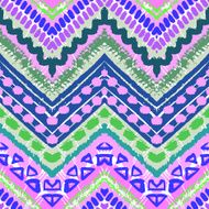 Hand drawn painted seamless pattern Vector illustration N19