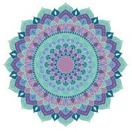 Mandala Round Ornament Pattern Vintage decorative elements N4
