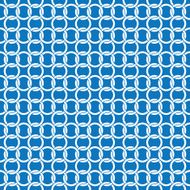 Seamless Circle Chain Interlink Pattern Background Texture