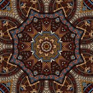 Tribal vintage ethnic seamless vector pattern ornamental