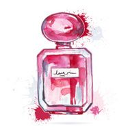 Beautiful perfume bottle