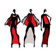 Beautiful Woman Silhouette N15