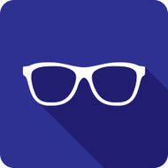 Glasses Icon Silhouette