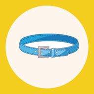 Pet dog chains theme element vector eps10 N2