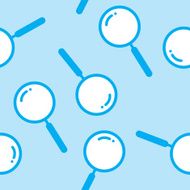 Magnifying Glass Pattern Stylized
