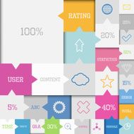 Square infographic