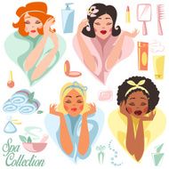 Set of Spa Icons N5