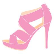 Elegant high heel sandal N8