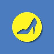 Woman shoe icon N15