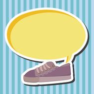 shoe style theme elements vector eps N78