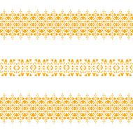 tribal seamless pattern gold N2
