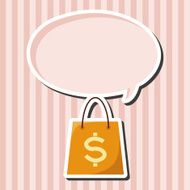 shopping bag theme elements N7