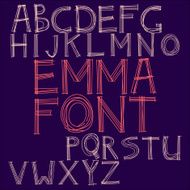 Emma Calligraphic font
